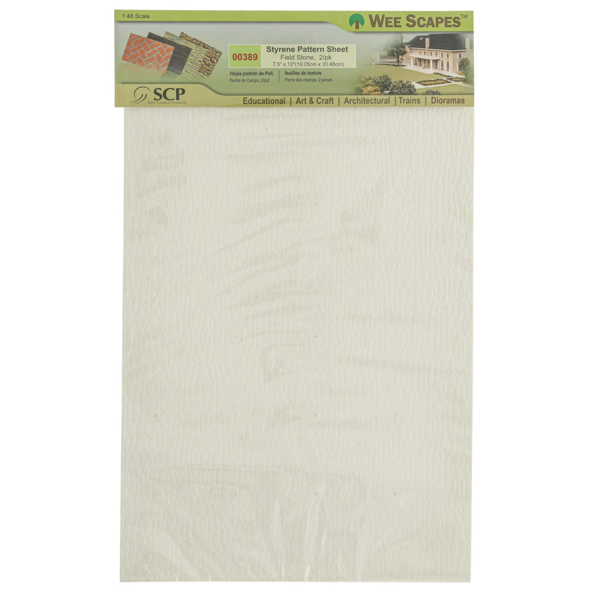 Wee Scapes™ 7.5" x 12" Plastic Sheets, 2ct.